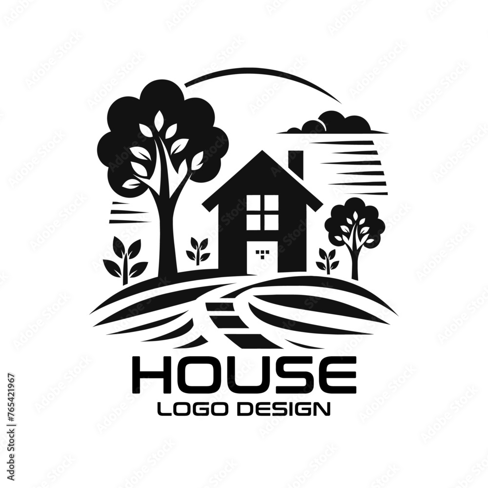 Obraz premium House Vector Logo Design