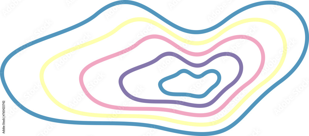 Fototapeta premium Abstract Wave Line