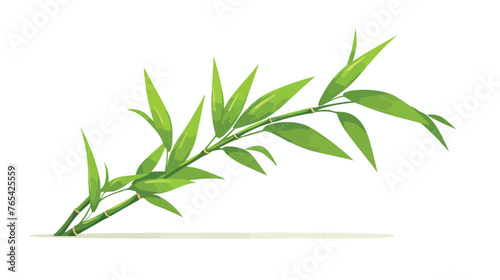 Fototapeta Naklejka Na Ścianę i Meble -  Bamboo icon isolated on white background. Flat bamboo