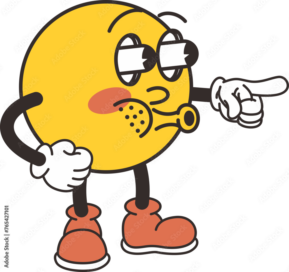 Emoji Retro Character Emoji Retro Character