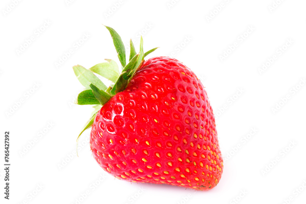 Fresh strawberries isolated on white background Fresh strawberries isolated on white background