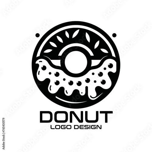 Donut Vector Logo Design