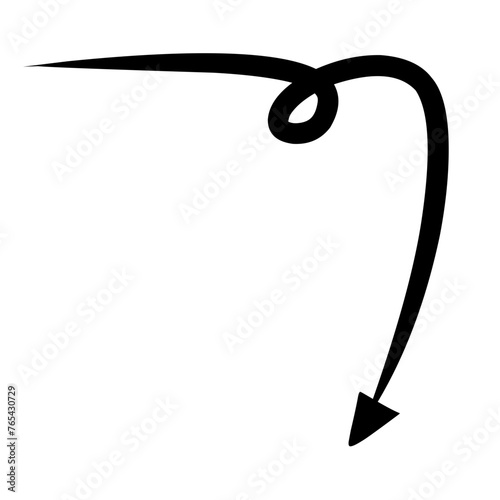 arrow sketch