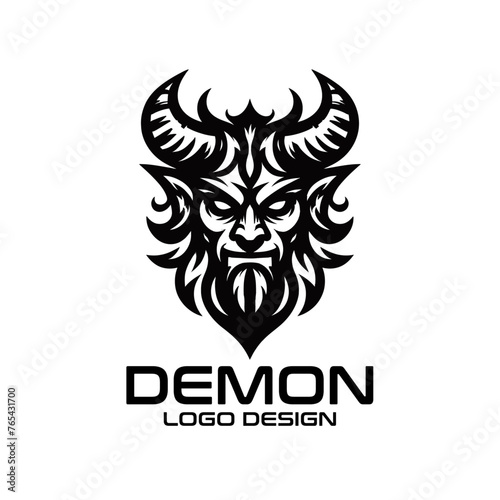 Demon Vector Logo Design