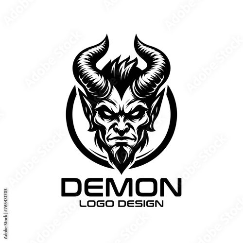 Demon Vector Logo Design