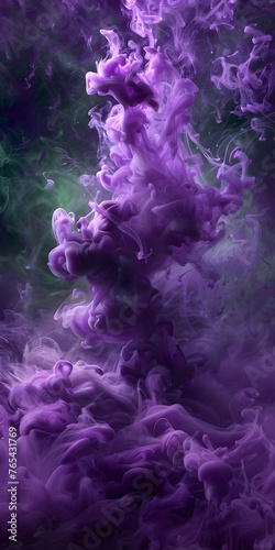 abstract purple smoke that looks like liquid fluid