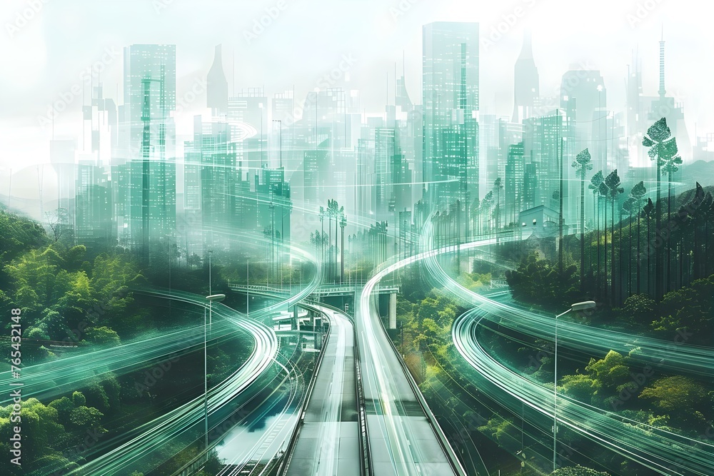 Building a Connected Smart Society: A Digital City with High-Speed Information Power Grids Integrating Urban, Rural, and Natural Areas. Concept Smart Cities, High-Speed Information