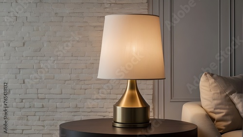 lamp on the table, 