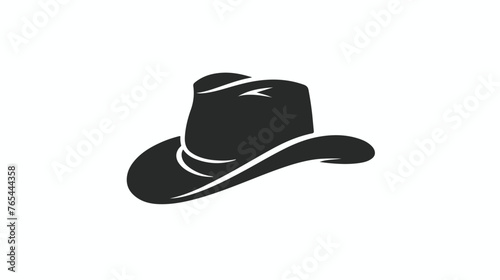 coonskin hat cap glyph icon vector. coonskin hat cap