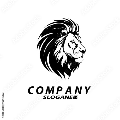 lion logo  elegant lion vector logo design