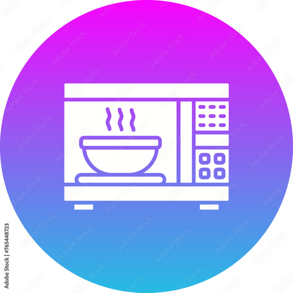Heating food Icon Heating food Icon