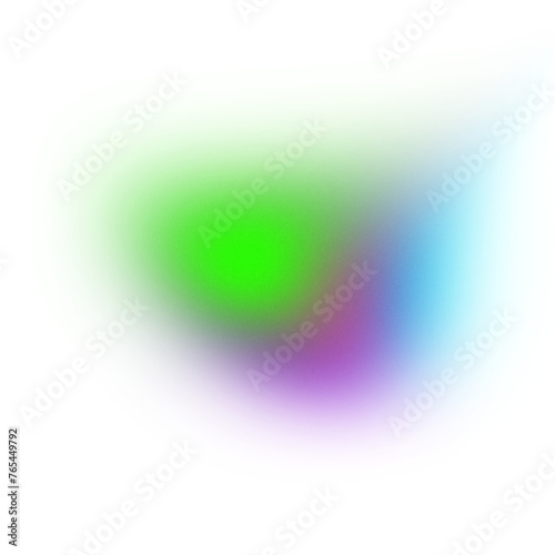 Transparent gradient blur shape