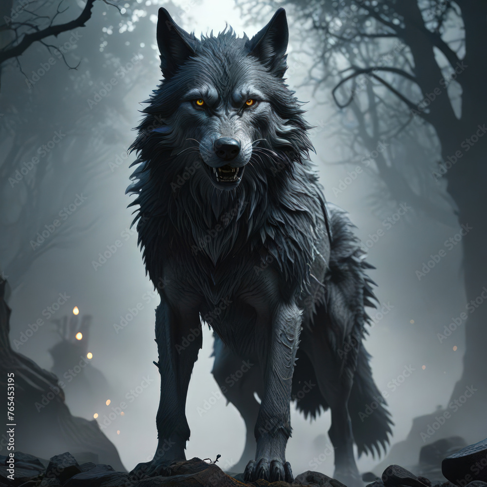 wolf howling at night wolf howling at night