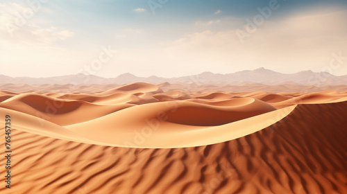 the sun on the desert high definition(hd) photographic creative image 