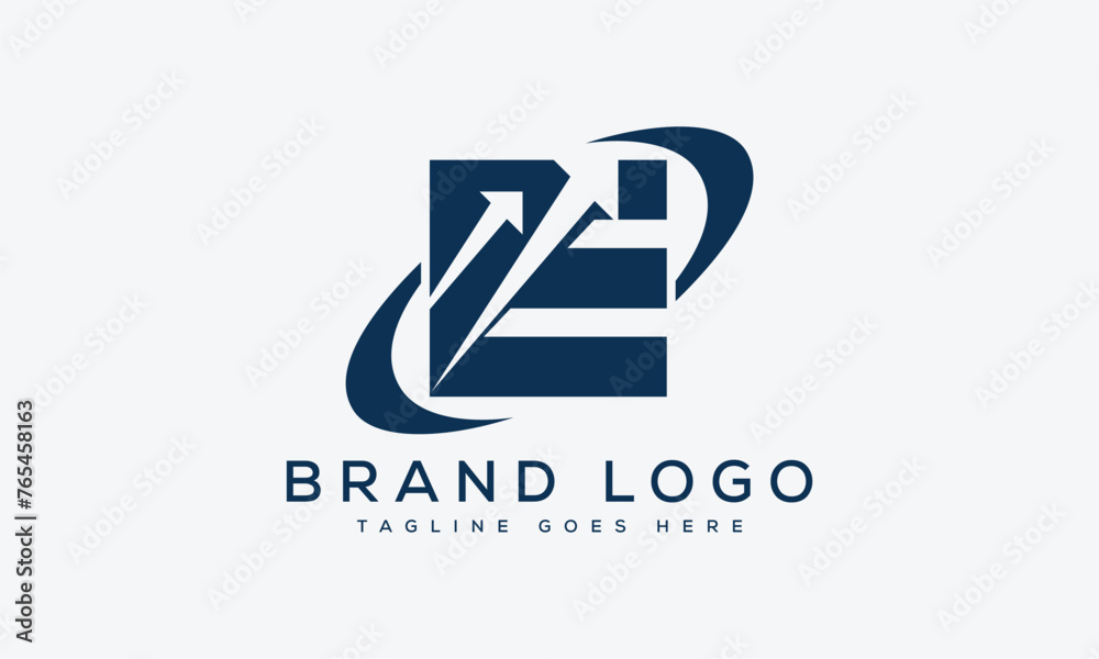 letter E logo design vector template design for brand.