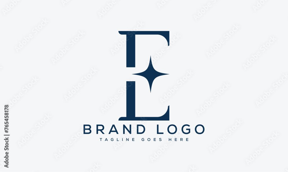 letter E logo design vector template design for brand. letter E logo design vector template design for brand.