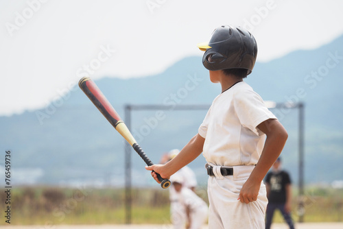 少年野球の左打者 photo