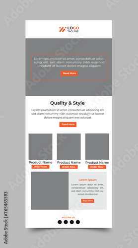 ecommerce email template