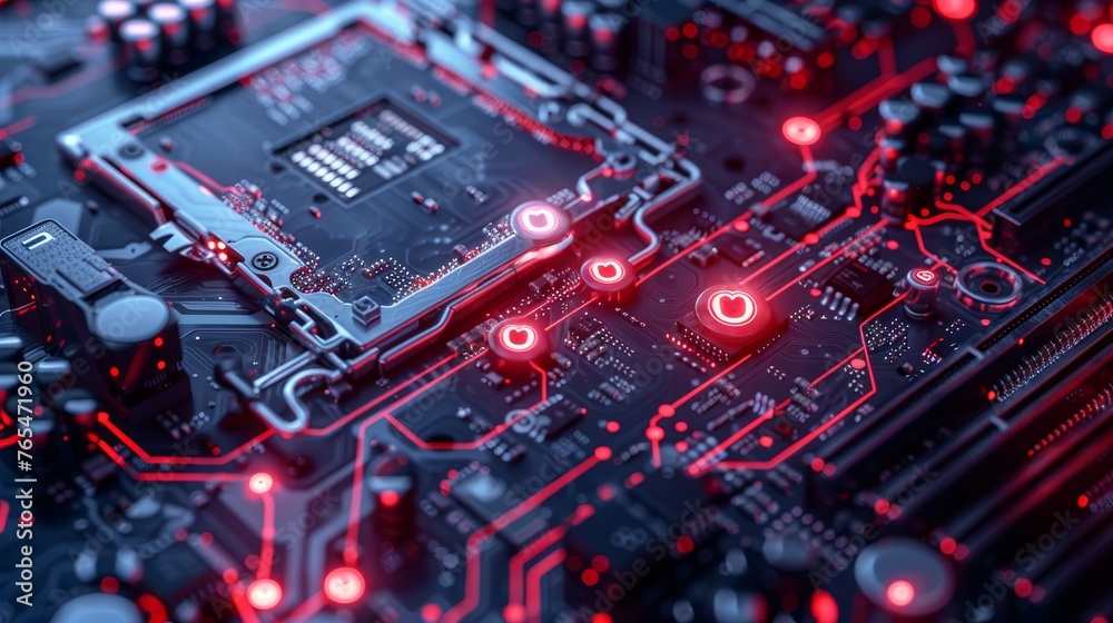 Digital Encryption Unlocking the Secrets of Cyber Security with Motherboard Visual Effects Digital Encryption Unlocking the Secrets of Cyber Security with Motherboard Visual Effects
