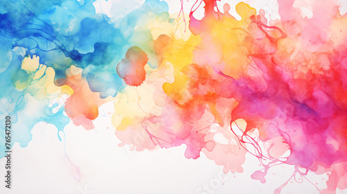 Art abstract hand drawn watercolor background