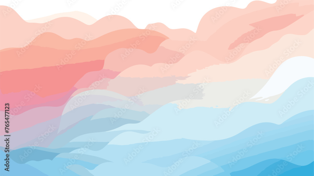 Abstract soft cloud background in pastel colorful 