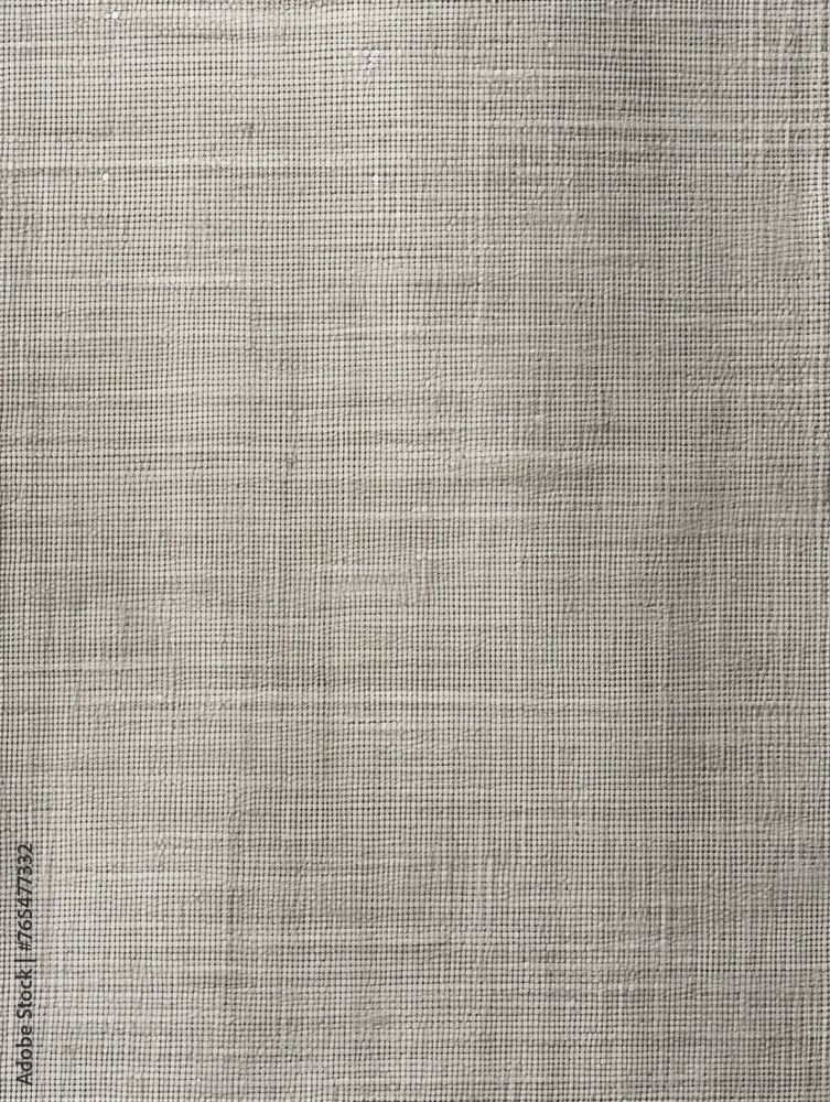 Silver raw burlap cloth for photo background, in the style of realistic textures