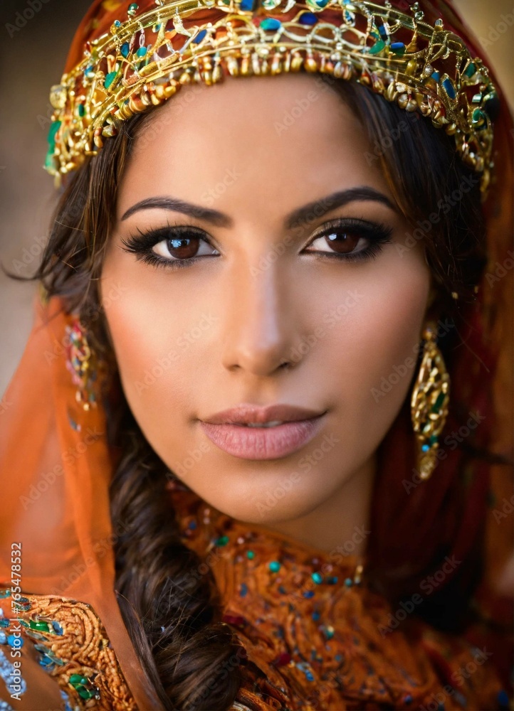 portrait of a woman Arabic portrait of a woman Arabic