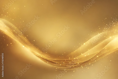 Abstract gradient smooth Bokeh gold color background image