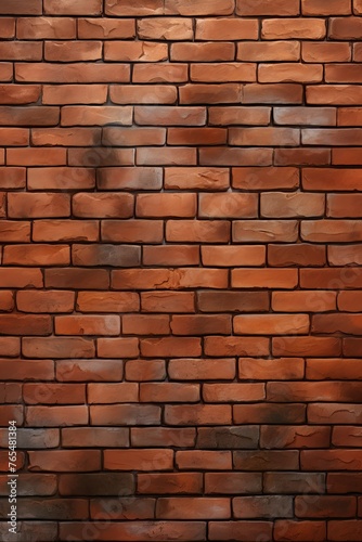 The brown brick wall makes a nice background for a photo, in the style of free brushwork