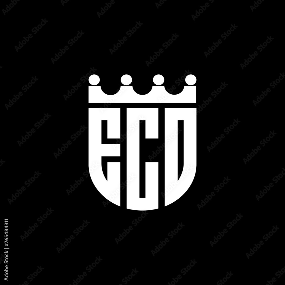 ECO letter logo design with black background in illustrator, cube logo, vector logo, modern alphabet font overlap style. calligraphy designs for logo, Poster, Invitation, etc. ECO letter logo design with black background in illustrator, cube logo, vector logo, modern alphabet font overlap style. calligraphy designs for logo, Poster, Invitation, etc.