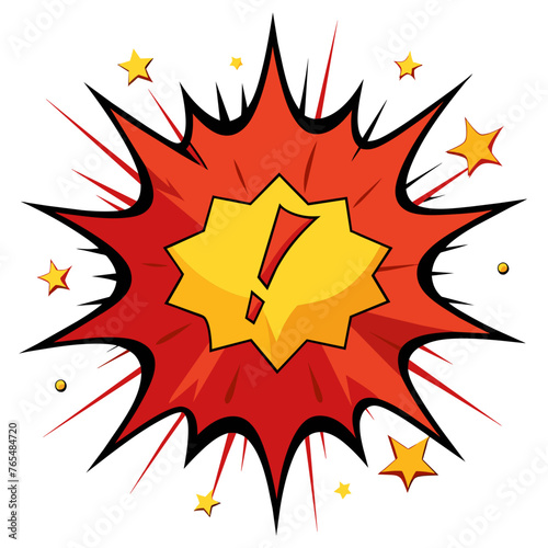Comic Crunch Splash Vector Illustration