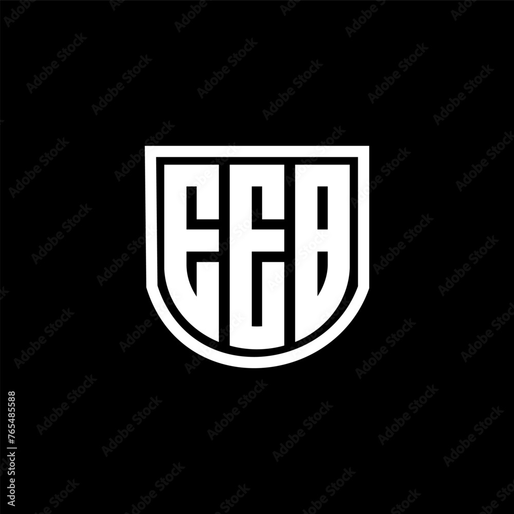 EEB letter logo design with black background in illustrator, cube logo, vector logo, modern alphabet font overlap style. calligraphy designs for logo, Poster, Invitation, etc. EEB letter logo design with black background in illustrator, cube logo, vector logo, modern alphabet font overlap style. calligraphy designs for logo, Poster, Invitation, etc.