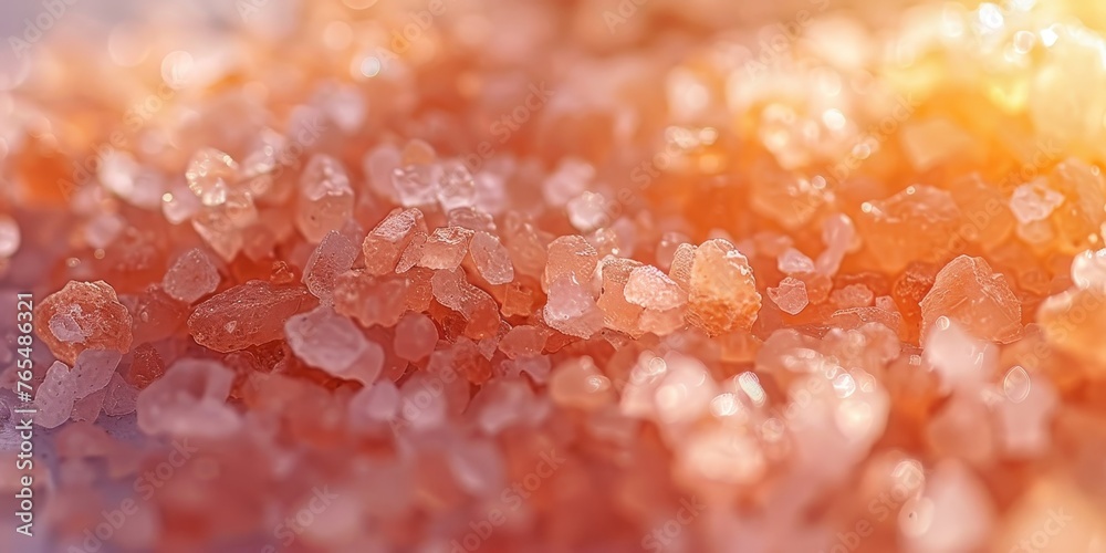 A pile of salt is shown in a close up A pile of salt is shown in a close up