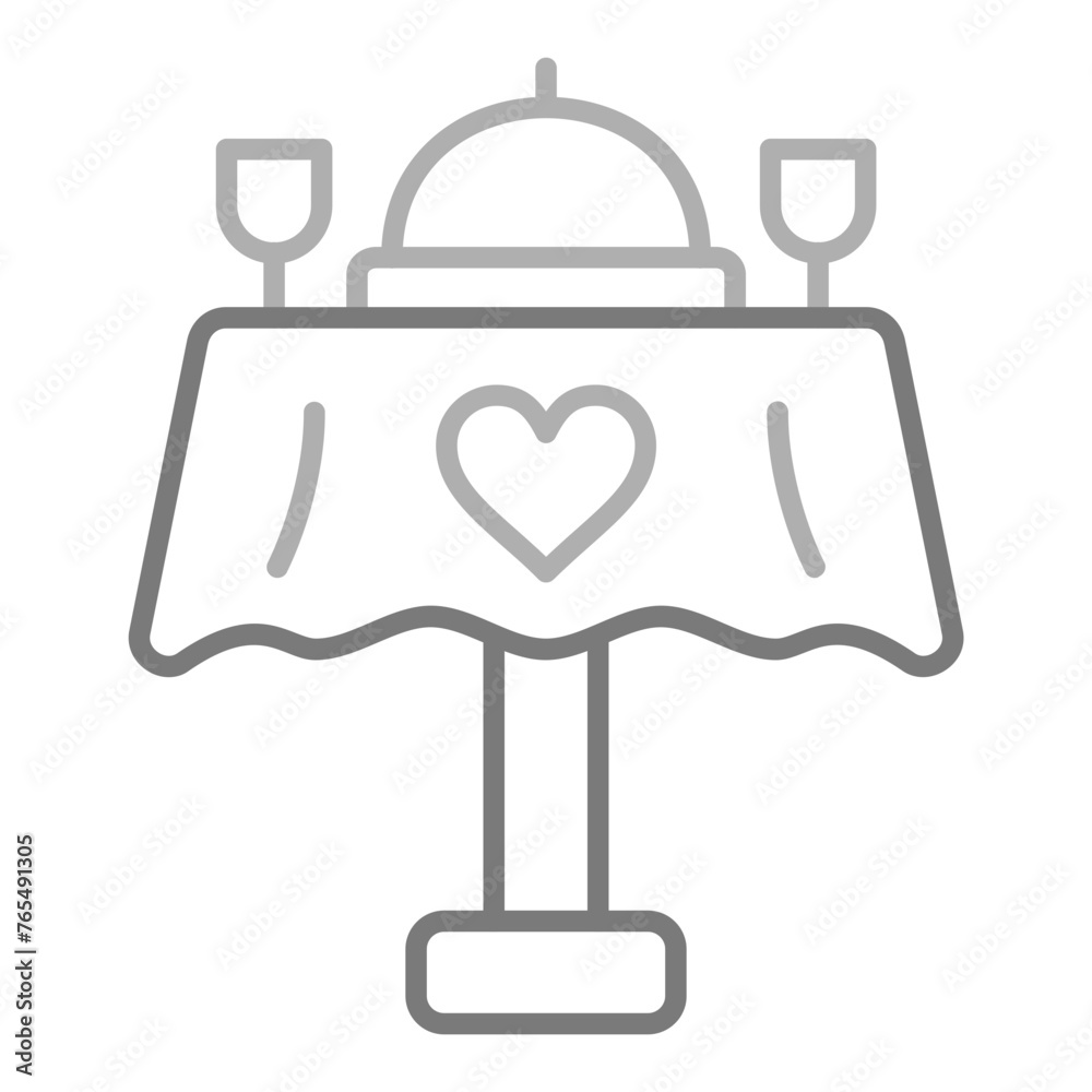 Obraz premium Wedding Dinner Icon