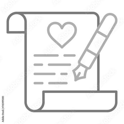 Wedding Contract Icon
