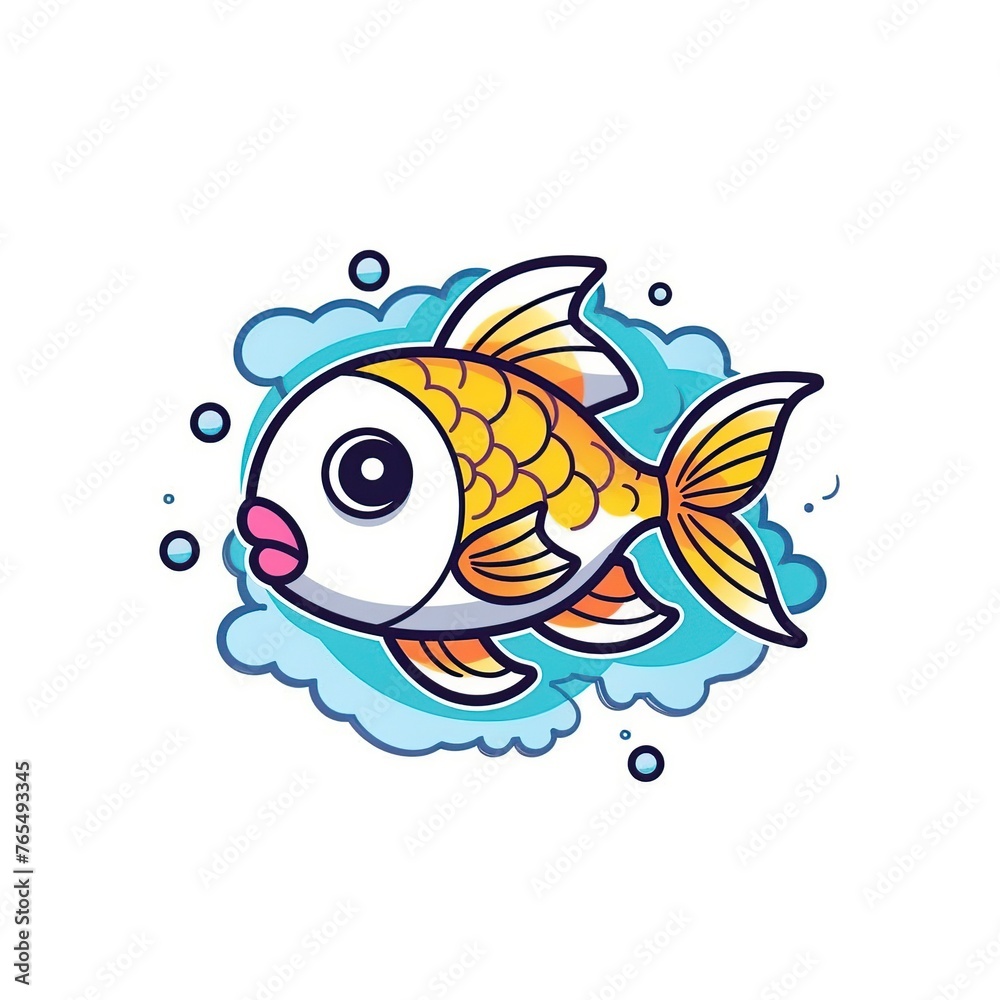 Sleek Fish Icon Perfect for T-Shirt Screen Printing.
Sleek Fish Icon Perfect for T-Shirt Screen Printing.