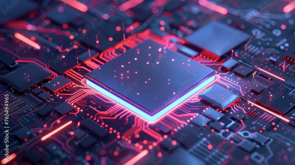 Glowing Silicon Chip CuttingEdge Data Encryption and Secure Storage Solutions Glowing Silicon Chip CuttingEdge Data Encryption and Secure Storage Solutions