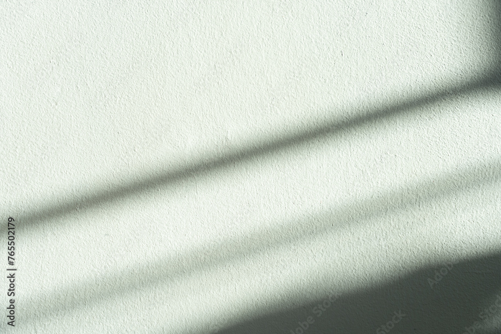 Obraz premium Green wall Cement rough texture background,Backdrop Room Display with Shadow Striped diagonal sunlight reflection,Empty Studio background with sunshine effect overlay on concrete floor.