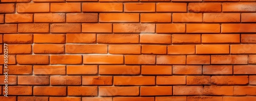 The orange brick wall makes a nice background for a photo, in the style of free brushwork
