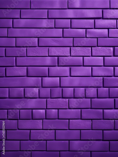 The purple brick wall makes a nice background for a photo, in the style of free brushwork