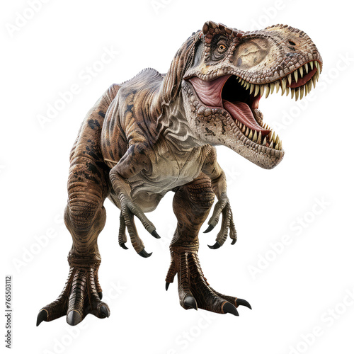 dinosaur isolated on transparent background © posterpalette