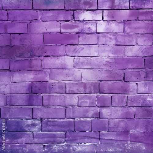 The purple brick wall makes a nice background for a photo, in the style of free brushwork