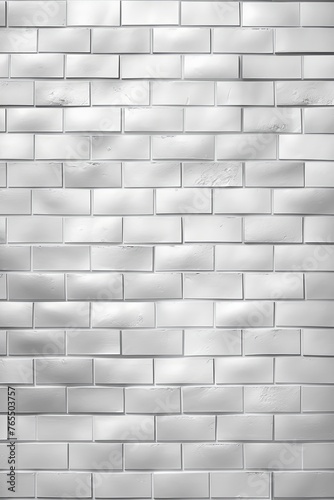 The silver brick wall makes a nice background for a photo, in the style of free brushwork