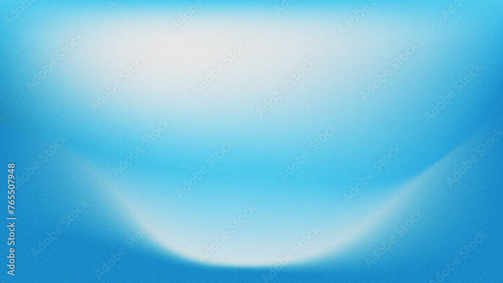 blue white color gradient rough abstract background shine bright light and glow template empty space , grainy noise grungy texture