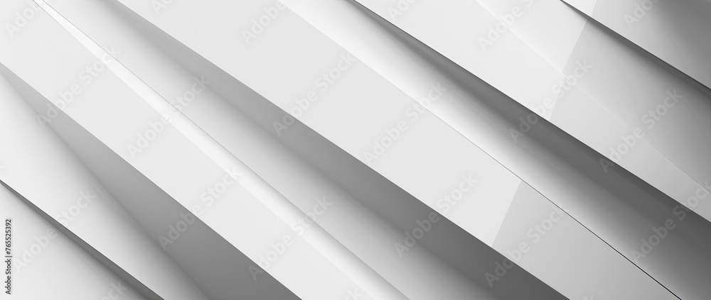 Abstract white background with diagonal lines and shadows Abstract white background with diagonal lines and shadows