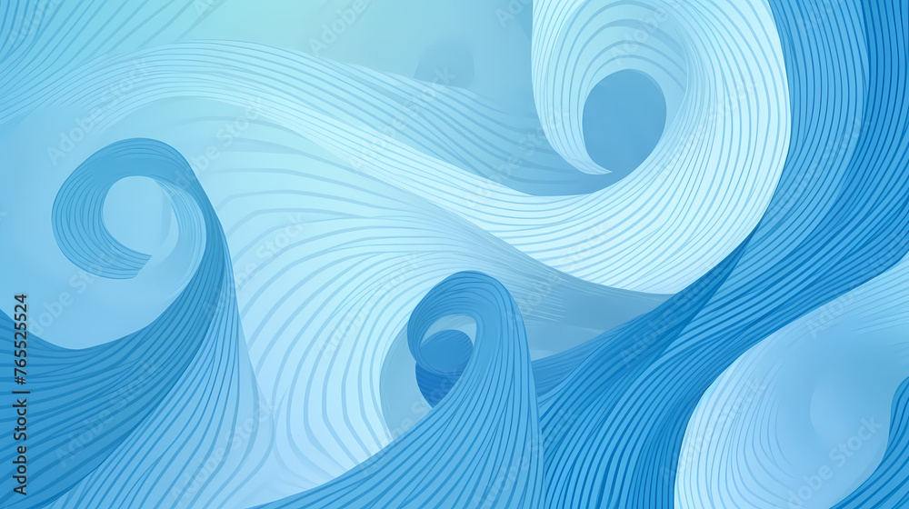 Illustration of swirls pattern in various tones on background Illustration of swirls pattern in various tones on background