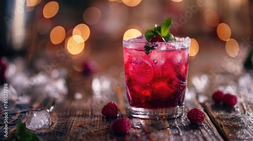 A cool, delicious alcoholic cocktail is particularly refreshing in the middle of summer. Generative AI