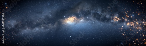 beautiful universe with lots of stars for backdrop