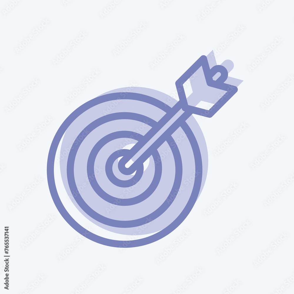 Icon Precision. suitable for Startup symbol. two tone style. simple design editable. design template vector. simple illustration Icon Precision. suitable for Startup symbol. two tone style. simple design editable. design template vector. simple illustration