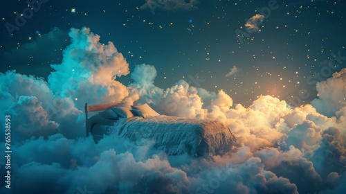 A serene and whimsical conc...